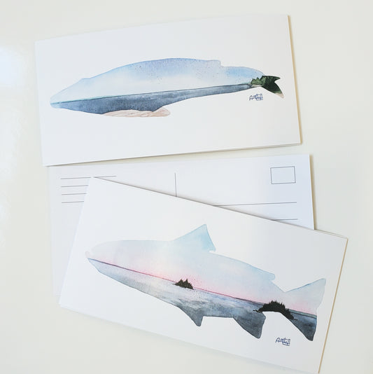 Cartes postales, produit dérivé