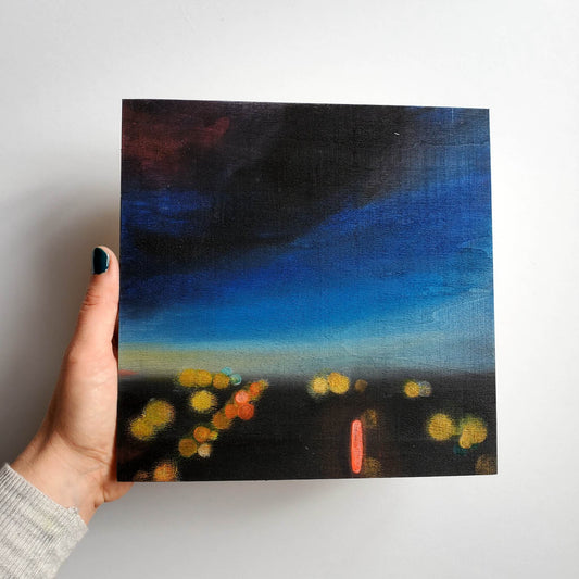 Nuit sur Montréal - signé Anctil